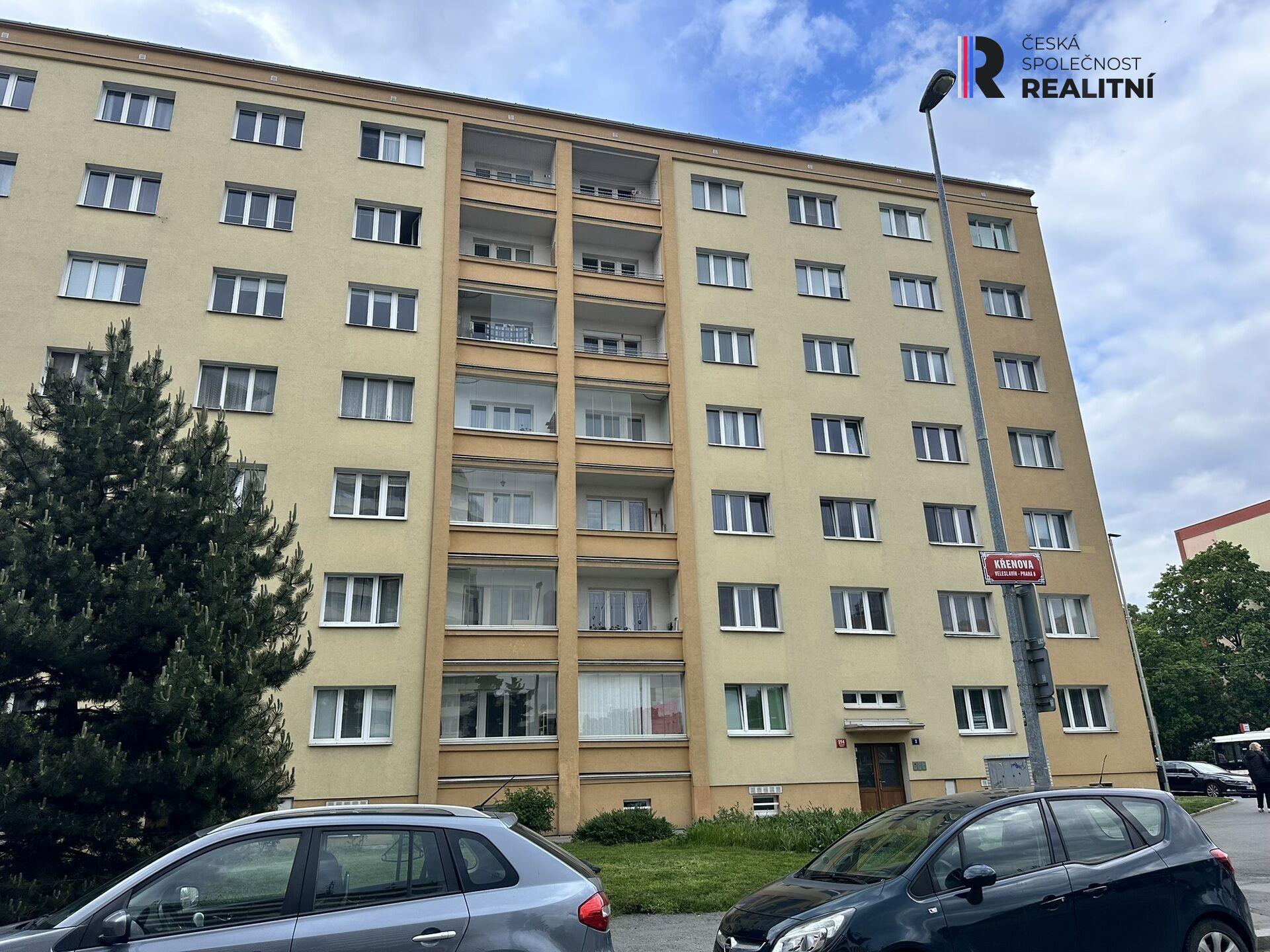 Prodej bytu 2+1 54 m², lodžie, sklep,  ulice Křenova, Praha Veleslavín