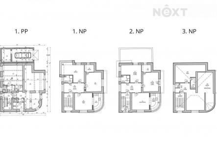 Pronájem - dům/vila, 417 m²