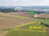 Prodej - pozemek pro komerční výstavbu, 32 456 m²