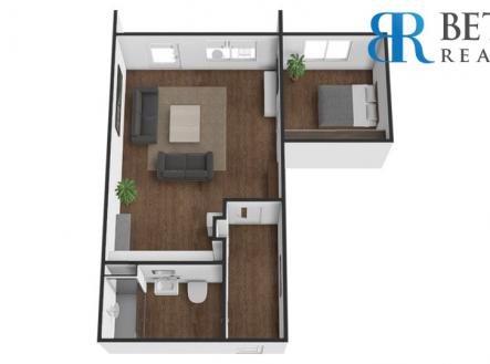 Prodej bytu, 2+kk, 37 m²