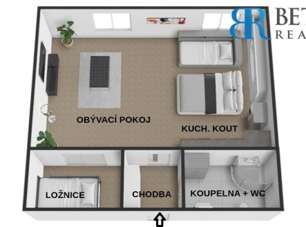 Prodej bytu, 2+kk, 30 m², Mikulov – náhled fotky 2