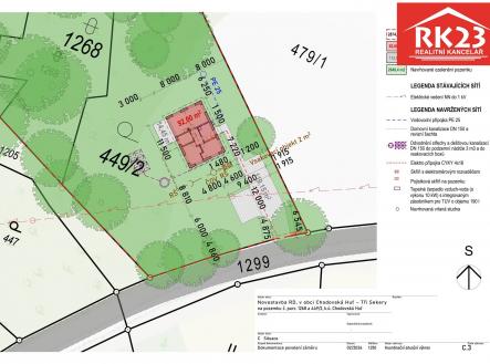 Prodej pozemku pro bydlení, 2 874 m²
