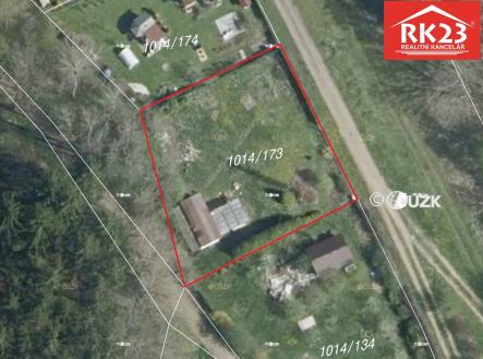 Prodej pozemku, zahrada, 817 m²