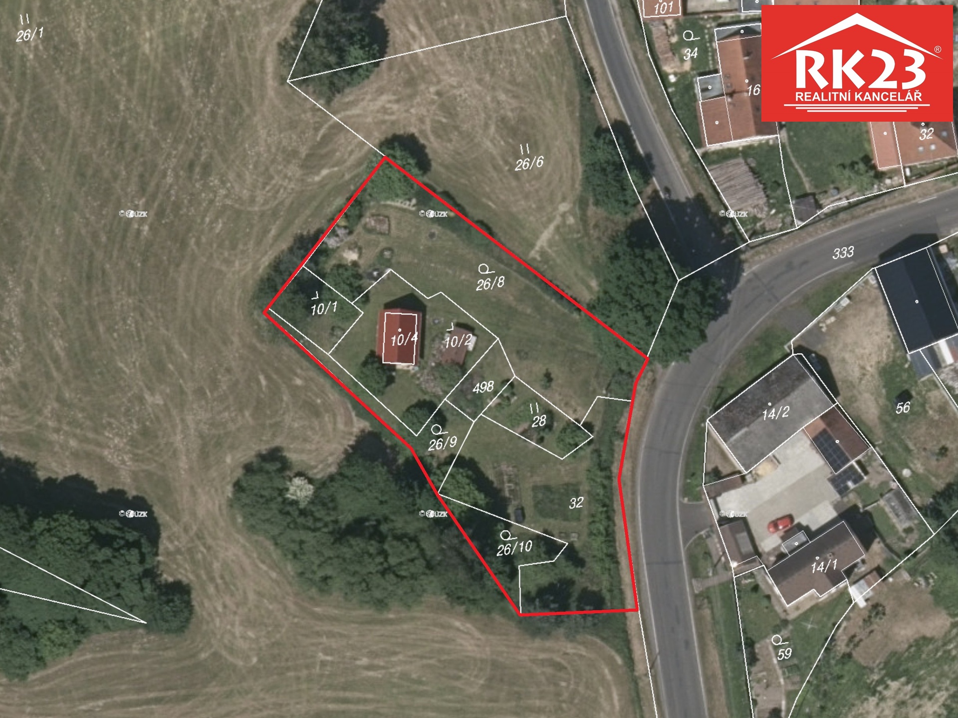 Mapa označení