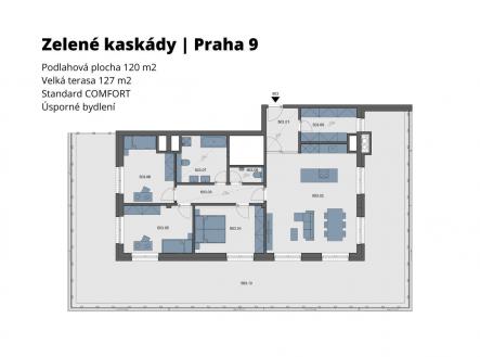 Prodej bytu, 4+kk, 120 m²