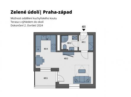 Prodej bytu, 1+kk, 32 m²