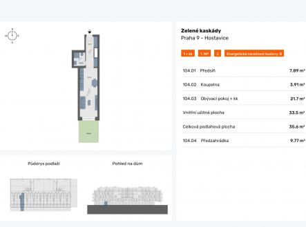 Prodej bytu, 1+kk, 36 m²