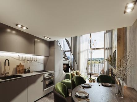 Prodej bytu, 2+kk, 43 m²