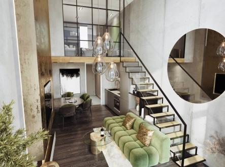 Prodej bytu, 2+kk, 43 m²