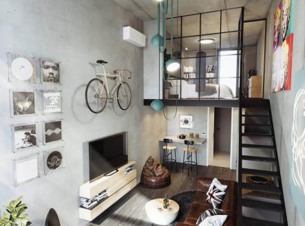 Prodej bytu, 2+kk, 43 m²