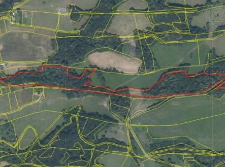 Prodej pozemku, les, 45 840 m²