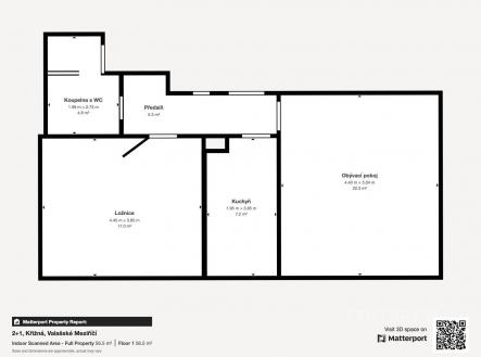 Pronájem bytu, 2+1, 56 m²