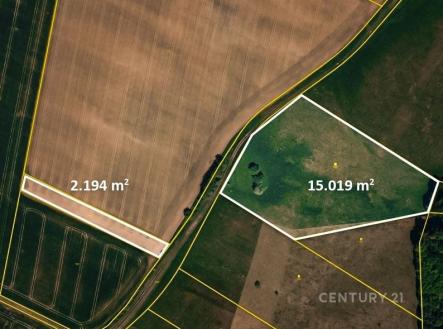 Prodej pozemku, zemědělská půda, 17 213 m²