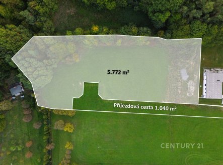 Prodej souboru stavebních pozemků 6 812 m² vč. komunikace Petřkovice.