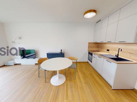 Pronájem bytu, 1+kk, 34 m²