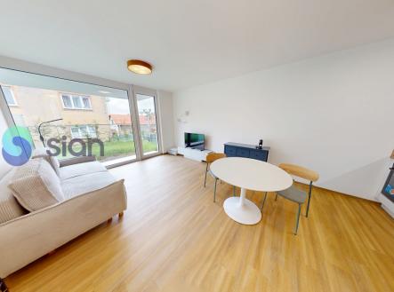 Pronájem bytu, 1+kk, 34 m²