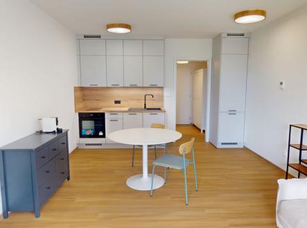 Pronájem bytu, 1+kk, 34 m²
