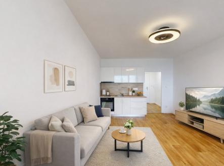 Pronájem bytu, 1+kk, 29 m²