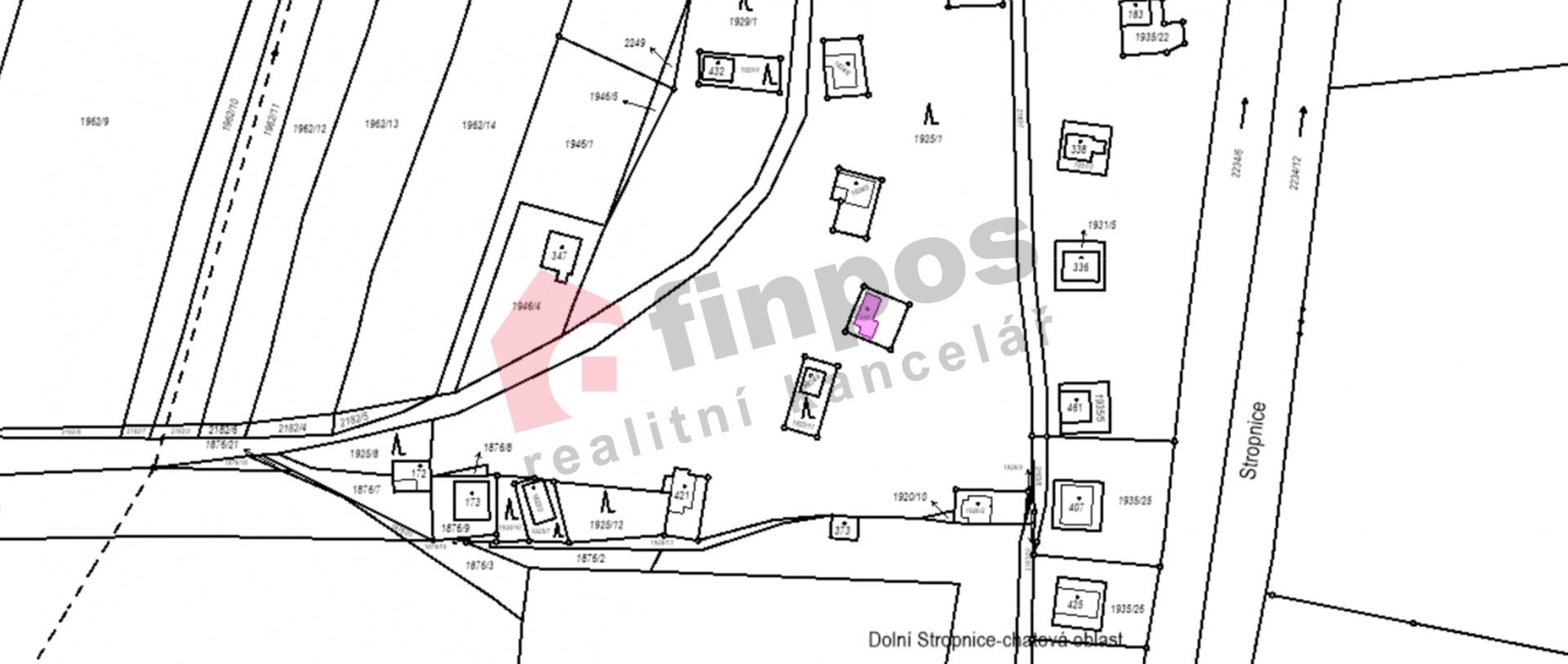 Prodej chaty 44 m2, pozemek 100 m2 v Dolní Stropnici, okr.České Budějovice