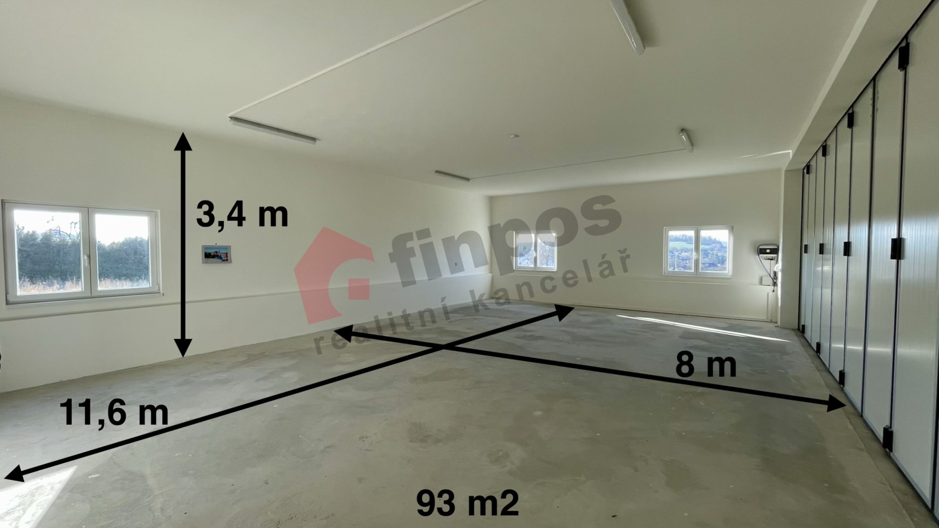 Pronájem skladu letiště Nesvačily