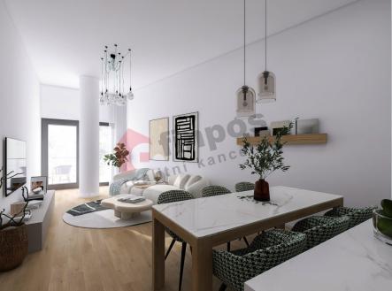 Prodej bytu, 3+kk, 104 m²