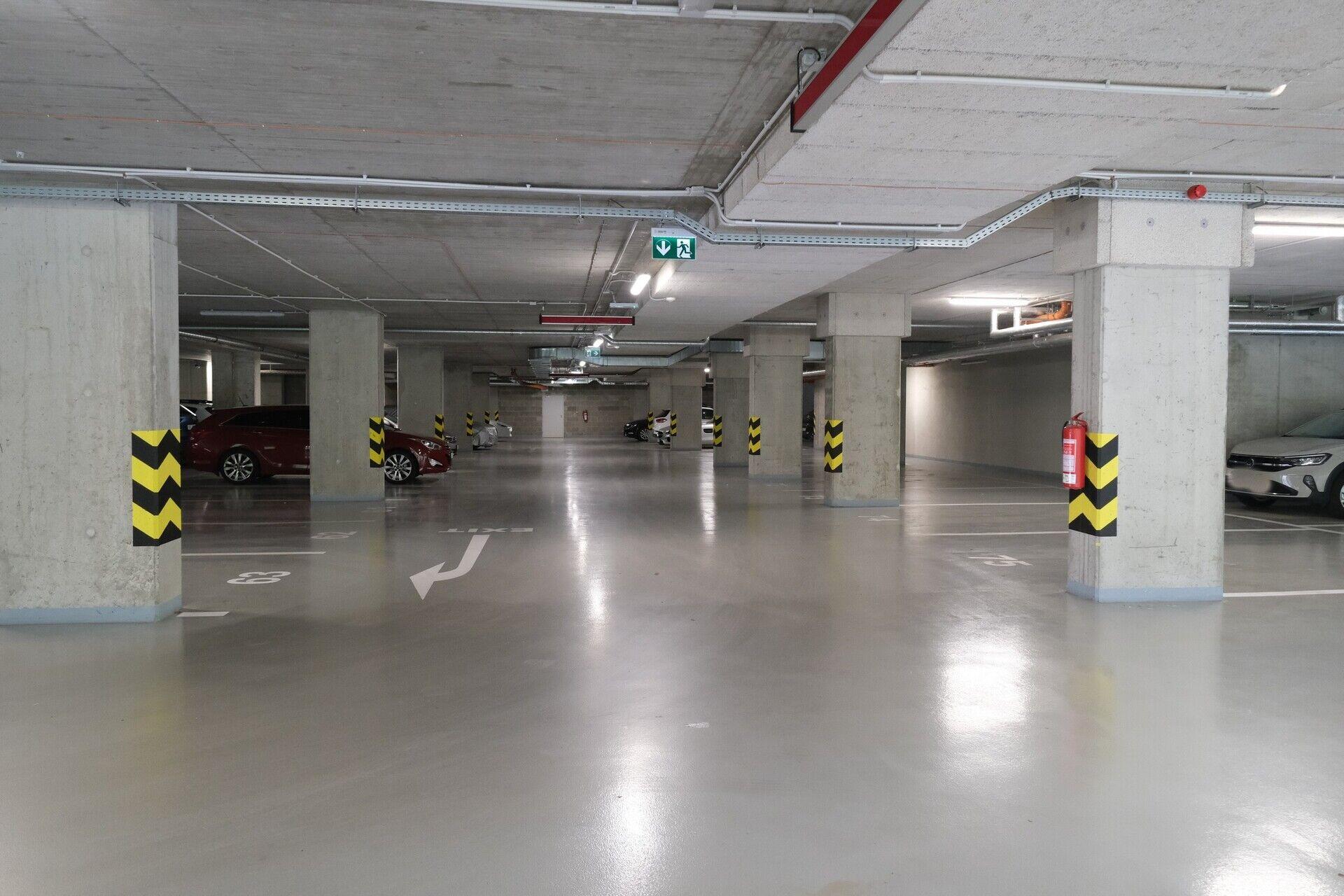 Garážové stání v novostavbě, Čerpadlová ulice, Praha 9 Hloubětín