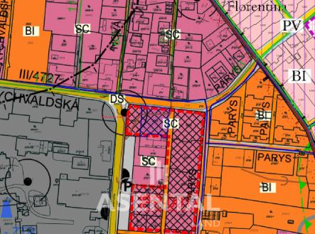 Prodej - pozemek pro komerční výstavbu, 972 m²