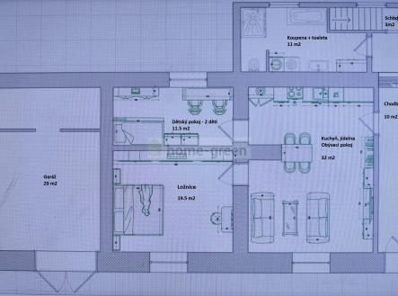 Prodej bytu, 3+kk, 119 m²