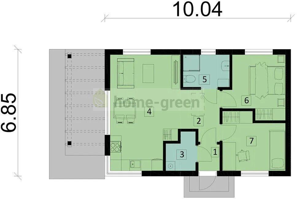 Prodej RD 3+KK na klíč  56 m², poz.-488 m², Veverské Knínice