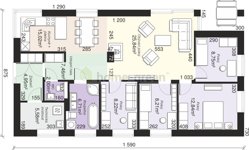 Prodej stavebního pozemku - 1.185 m², Veverské Knínice, Brno - venkov