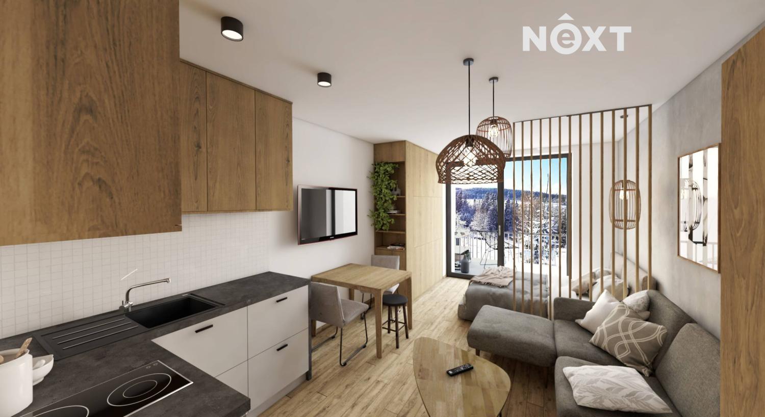 Prodej byt 1+kk, 27㎡