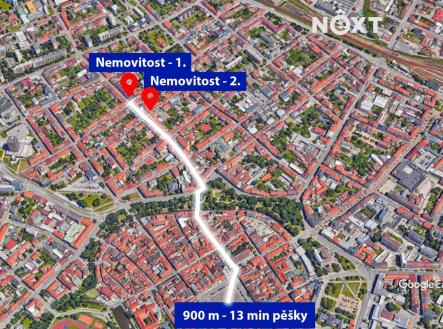 Prodej - komerční objekt, administrativní budova, 871 m²