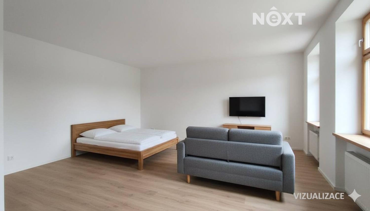 Prodej byt 1+kk, 56㎡