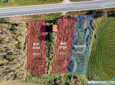 Prodej pozemku pro komerční výstavbu, 800 m²