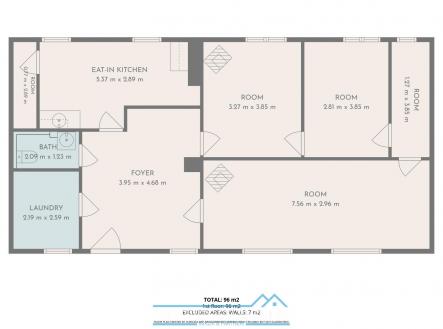 Pronájem kanceláře, 96 m²