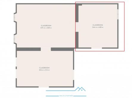 Pronájem kanceláře, 35 m²