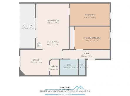 Prodej bytu, 3+1, 89 m²