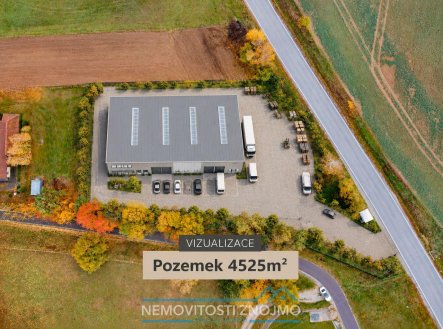 Prodej pozemku pro komerční výstavbu, 4 525 m²