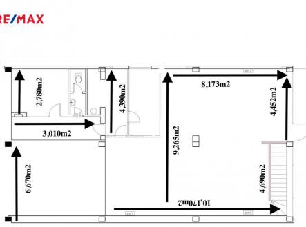 Pronájem - obchodní prostor, 224 m²