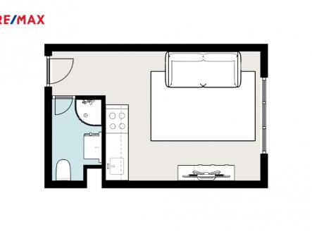 Prodej bytu, 1+kk, 21 m²