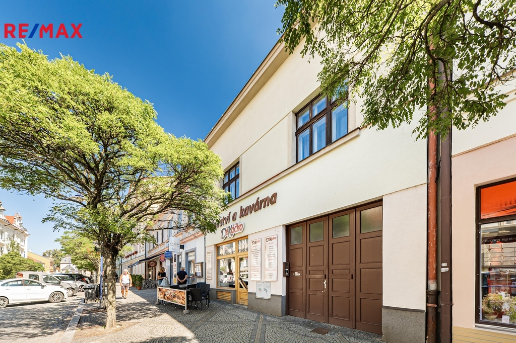 Pohled na dům z Klášterské ulice