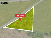 Prodej pozemku, trvalý travní porost, 985 m²