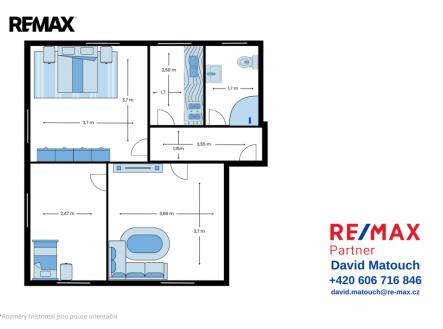 Prodej bytu, 3+1, 49 m²