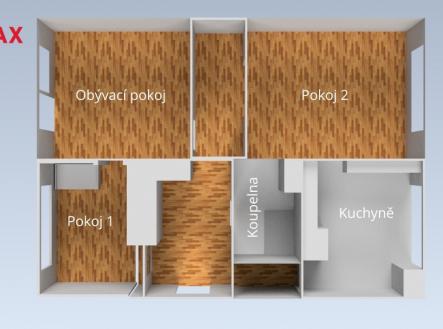 Prodej bytu, 3+1, 88 m²