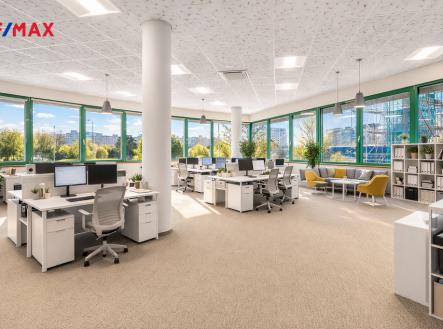 Pronájem kanceláře, 875 m²