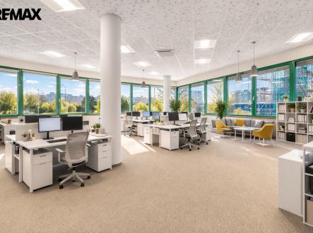 Pronájem kanceláře, 875 m²