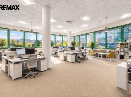 Pronájem kanceláře, 875 m²