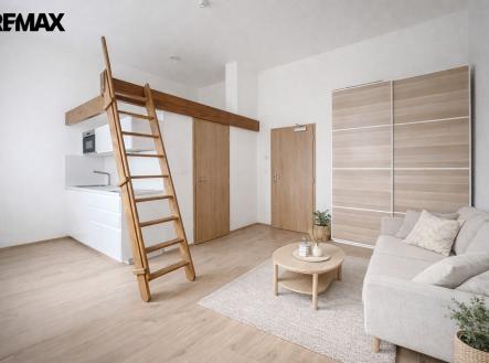 Pronájem bytu, 1+kk, 22 m²