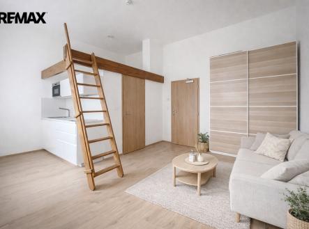 Pronájem bytu, 1+kk, 22 m²