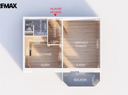 Prodej bytu, 1+1, 30 m²